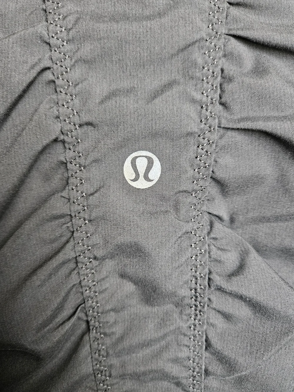 Lulumon Ruffled Zip Front Jacket